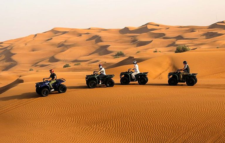 Open Desert Quad Biking Dubai